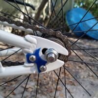 Le même dérailleur après passage du produit